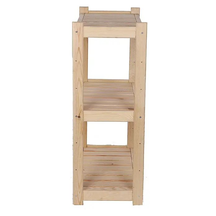 Proregal Holzregal SPREEWALD - Anzahl Böden: 3 Stk., Schrauben, Natur