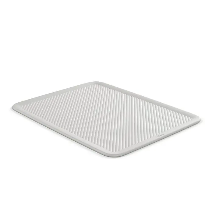 Tatay Baobab Tapa para cesta - 30 x 39 x 0,7 cm, Blanco - Escurreplatos de plástico duradero con superficie acanalada para secar platos y vasos.