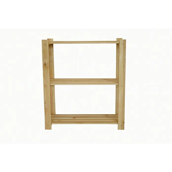 Proregal Holzregal PINEPEAK - Anzahl Böden: 3 Stk., Schrauben, Natur