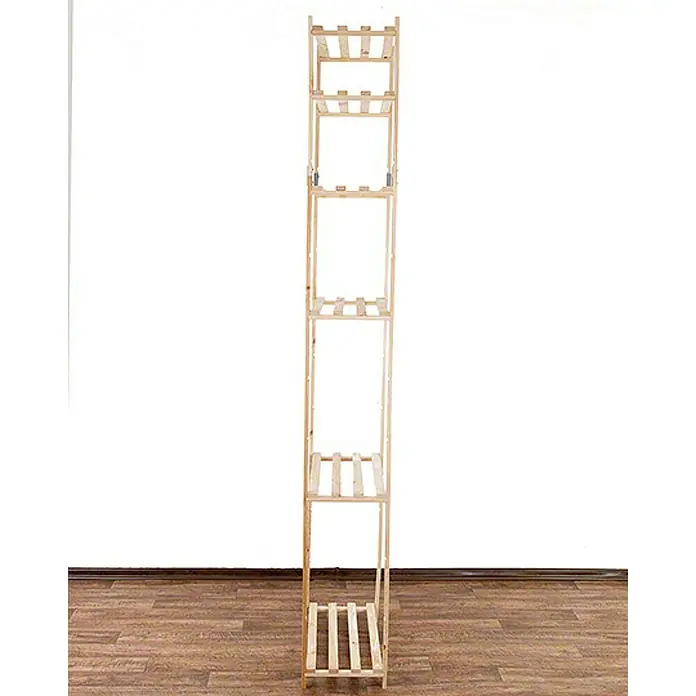 Proregal Holzregal TIMBERCRAFT - Anzahl Böden: 6 Stk., Schrauben, Natur