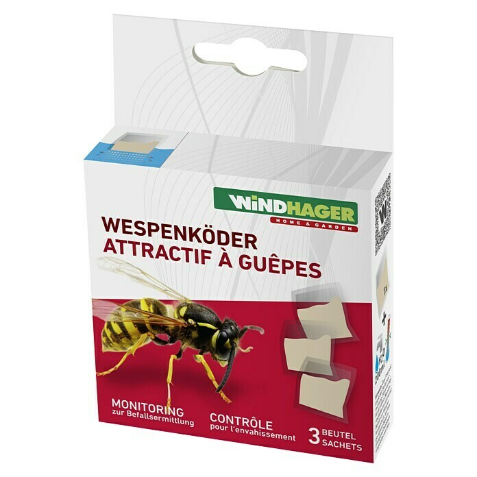 Windhager Lokmiddel voor ongedierte Wespen (3 stk.)