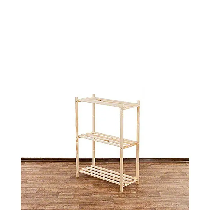 Proregal Holzregal TIMBERCRAFT - Anzahl Böden: 3 Stk., Schrauben, Natur
