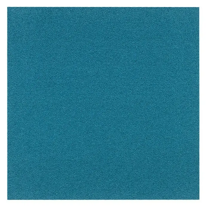 Floordirekt Teppichfliese Edinburgh - 50 x 50 cm - 0,25 m² - Türkis - Nylon, Türkis