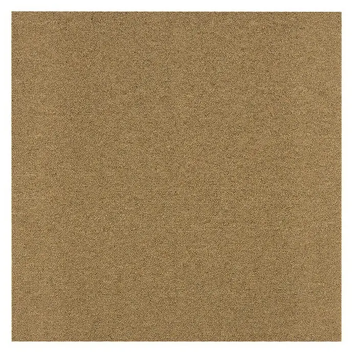 Floordirekt Teppichfliese Edinburgh - 50 x 50 cm - 0,25 m² - Beige - Breite: 50 cm, Nylon, Beige