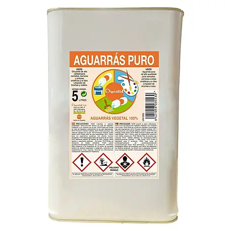 Disolvente líquido aguarrás Puro