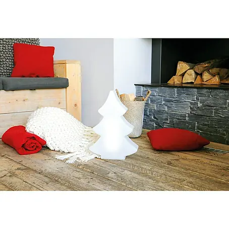 8 Seasons Design Shining LED-Solar-Weihnachtsleuchte Tree