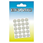 Micel Brimic Tapón embellecedor Gris Beige (Diámetro: 13 mm, Adhesivo, 20 uds.)