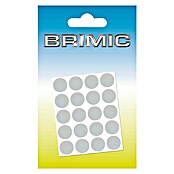 Micel Brimic Tapón embellecedor Cromado (Diámetro: 13 mm, Adhesivo, 20 uds.)