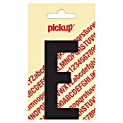 Pickup Sticker (Motief: E, Zwart, Hoogte: 90 mm)