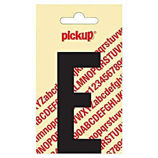 Pickup Sticker (Motief: E, Zwart, Hoogte: 90 mm)