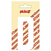 Pickup Etiqueta adhesiva (Motivo: D, Blanco, Altura: 90 mm)