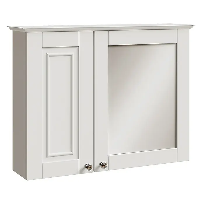 Vicco Spiegelschrank Vanity Weiß - B x H: 68 x 51 cm, Sonstiges, Weiß