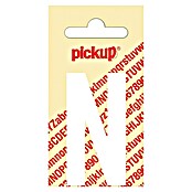 Pickup Aufkleber (Motiv: N, Weiß, Höhe: 60 mm)