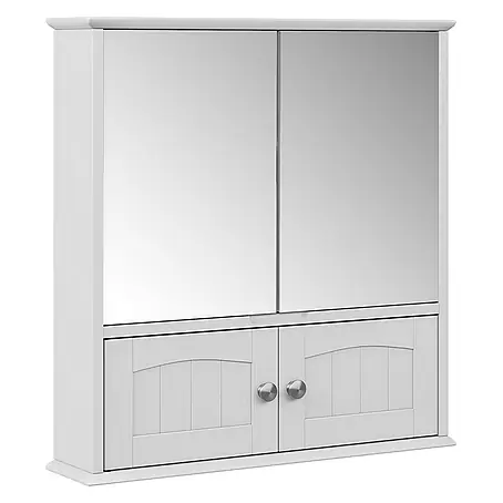 Vicco  Spiegelschrank Bianco Weiß