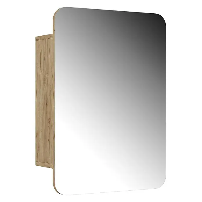 Vicco Spiegelschrank Zino Goldkraft Eiche mit Regalen - Sonstiges, Goldkraft Eiche