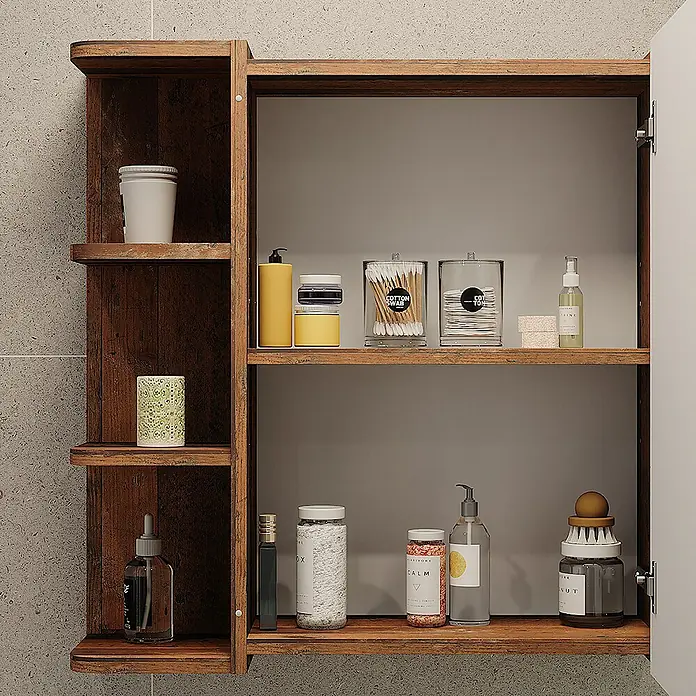 Vicco Spiegelschrank Fynn Oldstyle - B x H: 62 x 64 cm, Sonstiges, Oldstyle