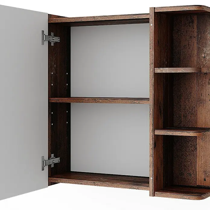 Vicco Spiegelschrank Fynn Oldstyle - B x H: 62 x 64 cm, Sonstiges, Oldstyle