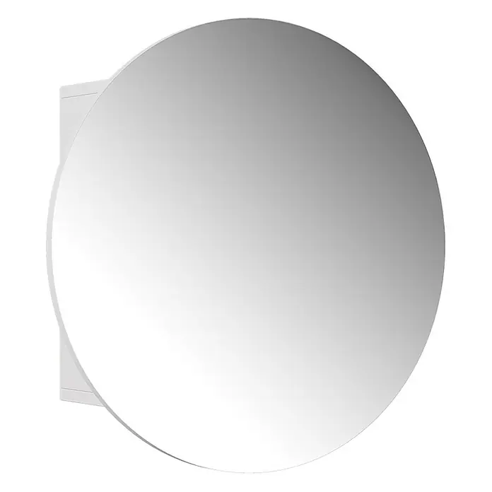 Vicco Spiegelschrank Loki Weiß mit 2 Fächern - B x H: 60 x 60 cm, Sonstiges, Weiß