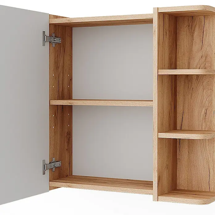 Vicco Spiegelschrank Fynn Goldkraft Eiche - Sonstiges, Goldkraft Eiche