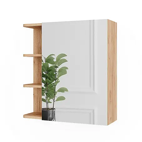 Vicco  Spiegelschrank Fynn Goldkraft Eiche