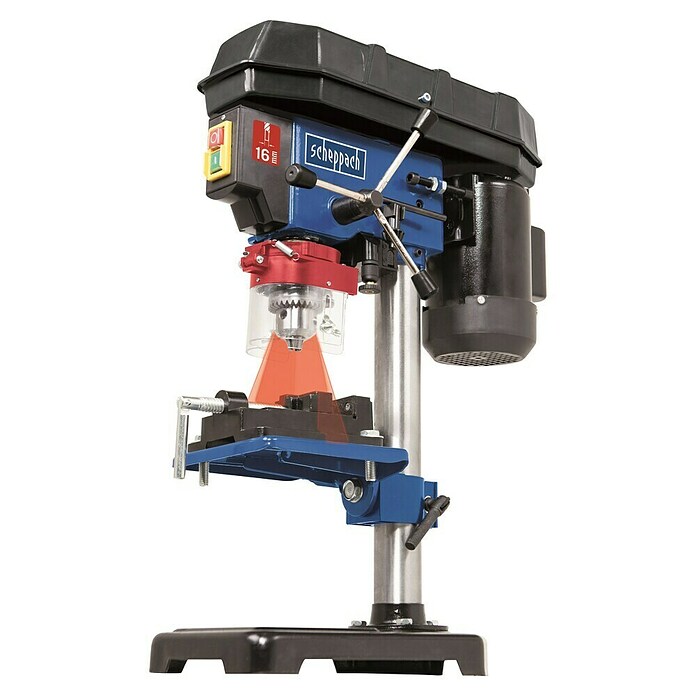 Scheppach Tafelboormachine DP16VLS (500 W, 600 tpm - 2.600 tpm, Spanbereik boorhouder: 3 - 16 mm)