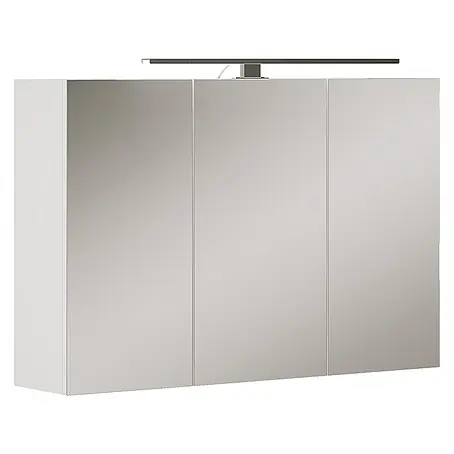 Vicco  Spiegelschrank Lavio Weiß mit LED-Beleuchtung