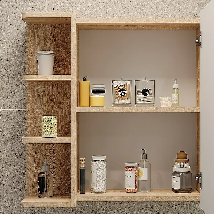 Vicco Spiegelschrank Fynn Sonoma - Sonstiges, Sonoma