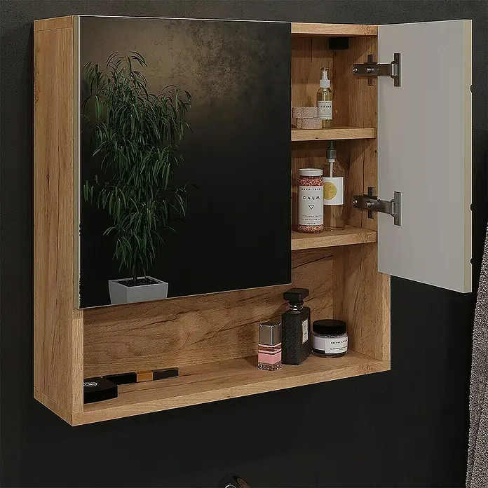 Vicco Spiegelschrank Irma Beige - Sonstiges, Beige
