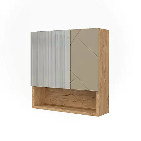 Vicco  Spiegelschrank Irma Beige
