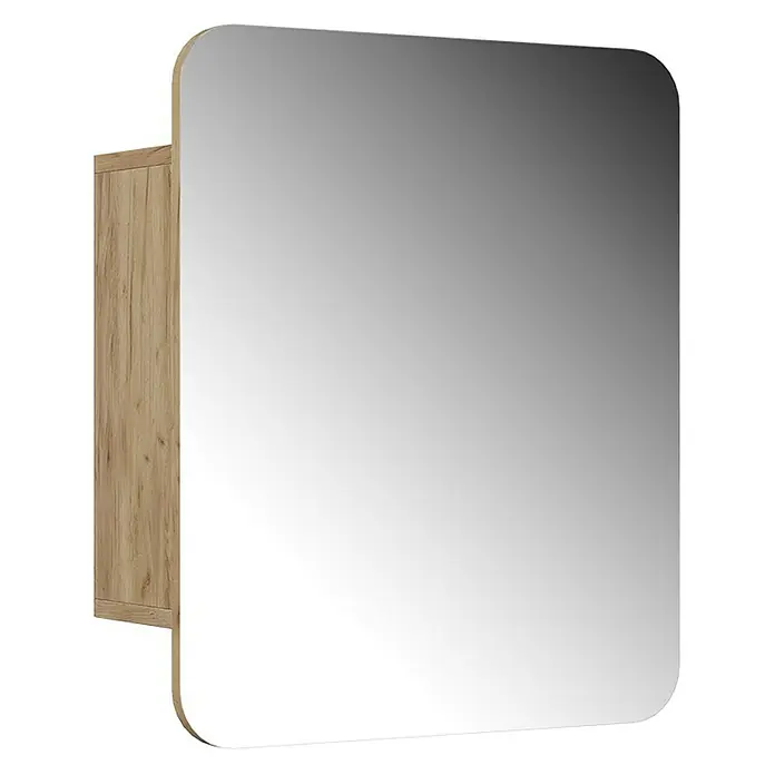 Vicco Spiegelschrank Zino Goldkraft Eiche mit Regalen - Sonstiges, Goldkraft Eiche