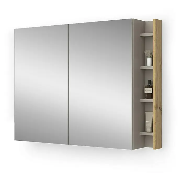 Vicco Spiegelschrank Edelin Cashmere mit Regalen - Sonstiges, Cashmere