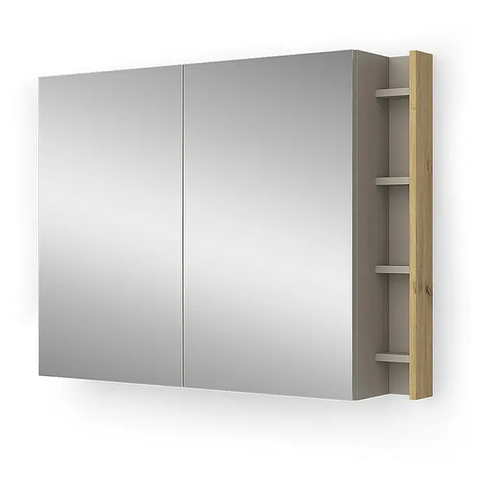Vicco Spiegelschrank Edelin Cashmere mit Regalen - Sonstiges, Cashmere