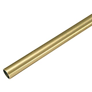 Sombra Gardinenstange (Messing, Länge: 120 cm, Durchmesser: 20 mm)