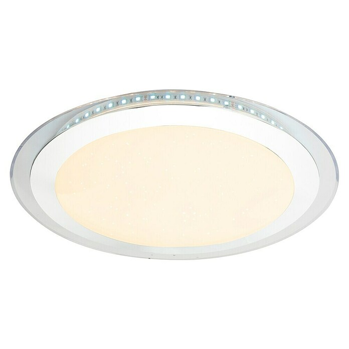 Lavida Plafón LED redondo Arrco (30 W, Opal, Ø x Al: 40,5 x 9 cm)