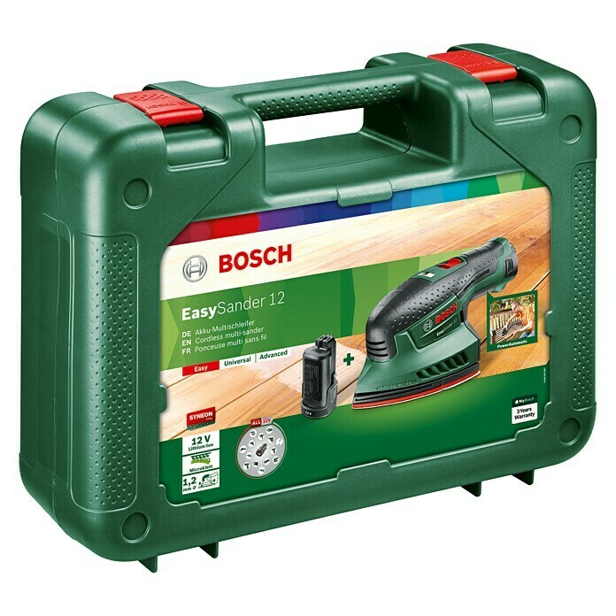 Bosch Akku-Multischleifer EasySander 1212 V, 2 Akkus, 22.000 U/min Unknown