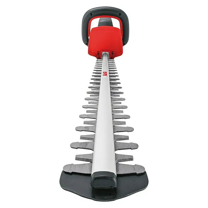AL-KO 36V Akku-Heckenschere HT 4055 - 36 V, Li-Ionen, Ohne Akku, Schnittlänge: 55 cm - Frontansicht einer AL-KO Akku-Heckenschere mit scharfen Klingen und ergonomischem Griff für präzise Gartenschnitte.