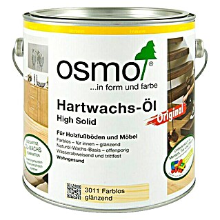 Osmo High Solid Hartwachsöl Original (Farblos, 2,5 l, Glänzend)