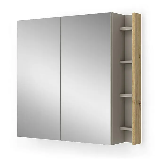 Vicco Spiegelschrank Edelin Cashmere mit Regalen - Sonstiges, Cashmere