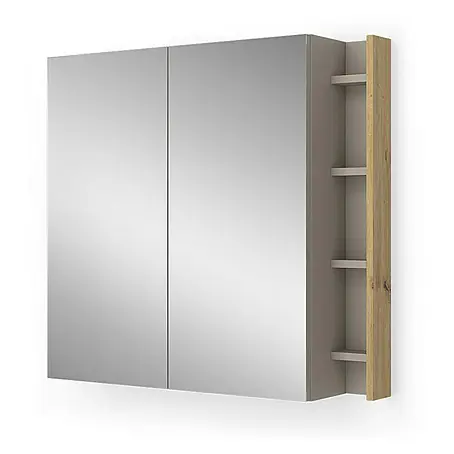 Vicco  Spiegelschrank Edelin Cashmere mit Regalen