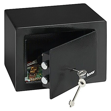 Burg-Wächter Favor Möbeltresor S1K (L x B x H: 23 x 17 x 17 cm, Sicherheits-Doppelbartschloss)