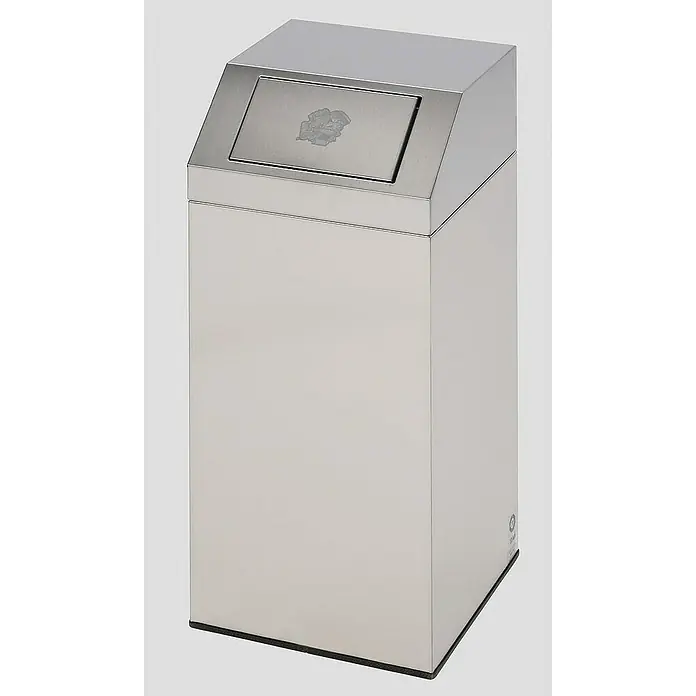 Proregal Wertstoffsammler robust mit abnhembarem Kopfteil - 32 x 32 x 79 cm, 45 l