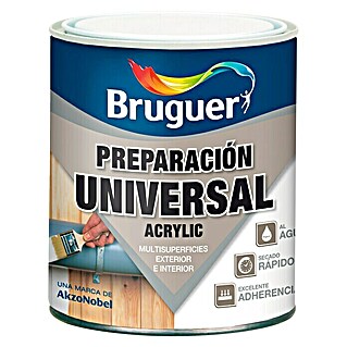 Bruguer Imprimación universal Universal Acrylic (Blanco, 4 l, Secado rápido)