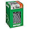Spax Universalschraube T-Star plus (Ø x L: 6 x 100 mm, WIROX Oberfläche, T-Star plus, 100 Stk.)