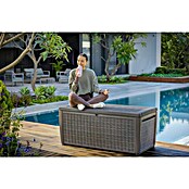 Keter Baúl para jardín Tonga (L x An x Al: 145 x 73 x 64 cm, Marrón, Plástico) | BAUHAUS