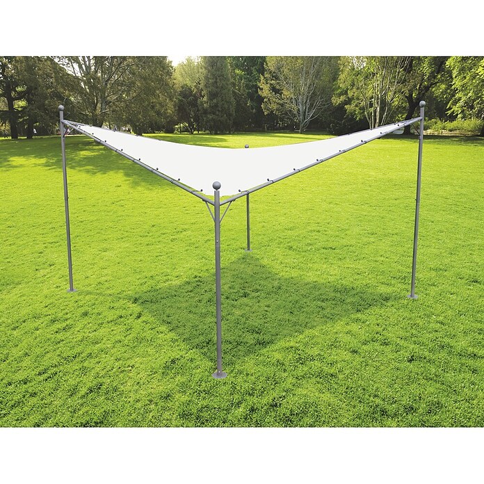 Sunfun Carpa tipo vela Barbuda (400 x 400 cm, Arena)