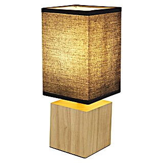 Globo Stolna svjetiljka Valentino (7 W, D x Š x V: 120 x 120 x 300 mm, E27, Smeđa)