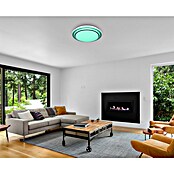 Globo Plafón LED redondo Marco (24 W, Ø x Al: 40 x 7 cm, Negro) | BAUHAUS