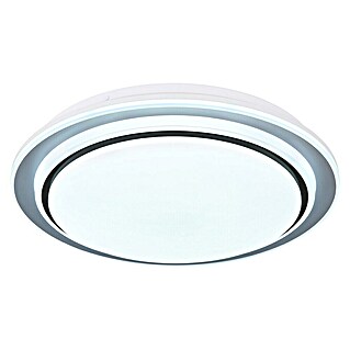 Globo Plafón LED redondo Marco (24 W, Ø x Al: 40 x 7 cm, Negro)