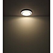 Globo Plafón LED redondo Marco (24 W, Ø x Al: 40 x 7 cm, Negro) | BAUHAUS