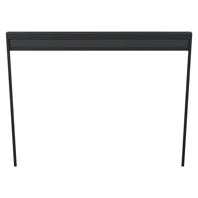 Sunfun Milos Panel lateral - An x Al: 276 x 217 cm, Antracita, Para pérgola con laterales Milos, Profundidad: 8,5 cm